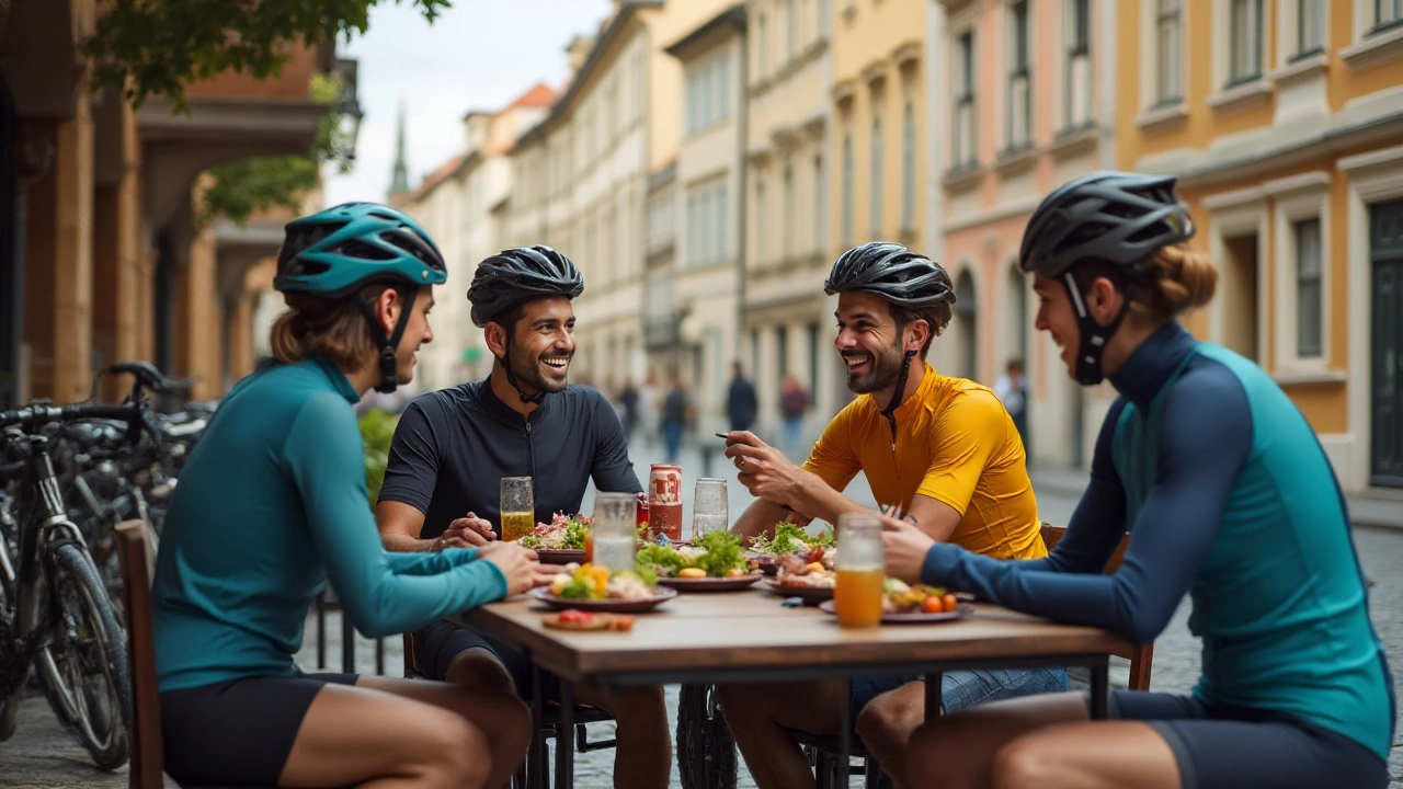 Jak dlouho má trvat oběd pro cyklisty?