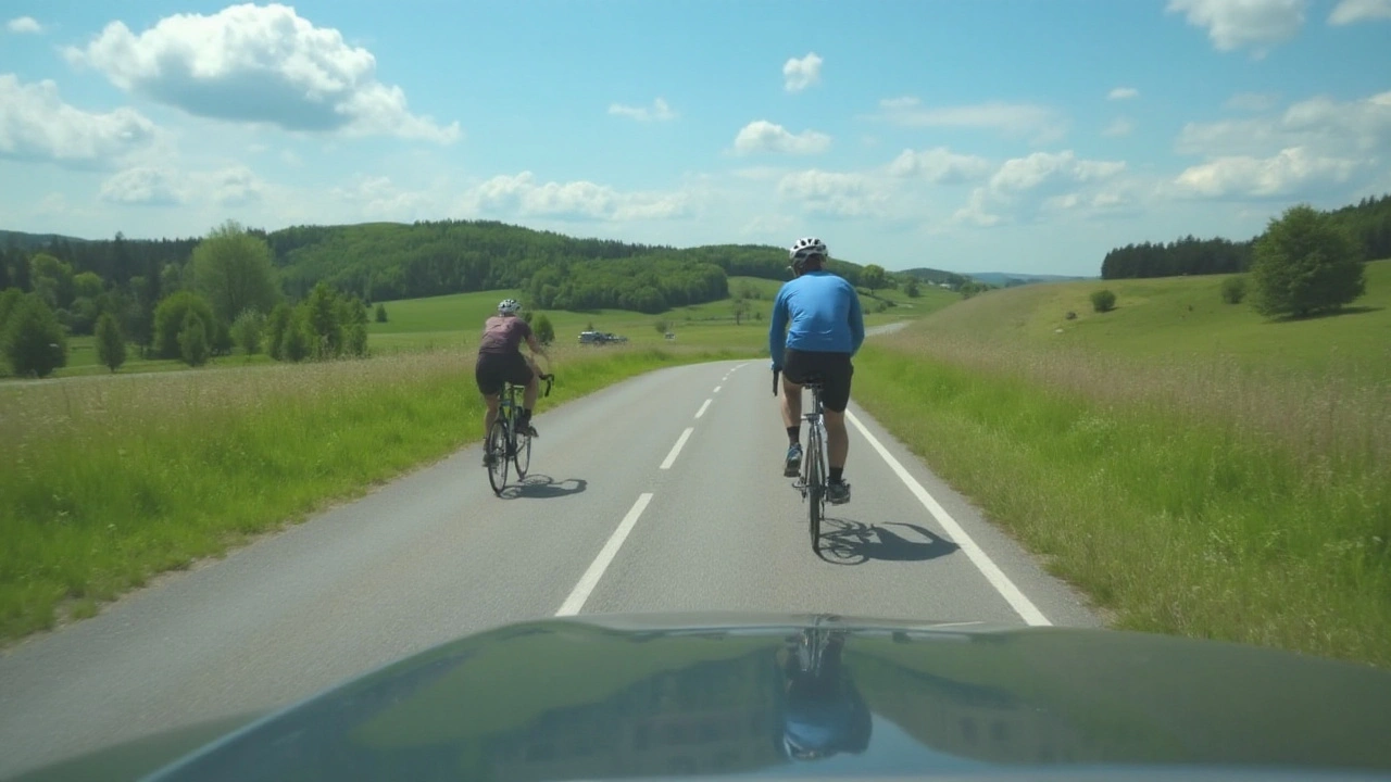 Jak bezpečně předjíždět cyklisty na silnici: Průvodce pro řidiče