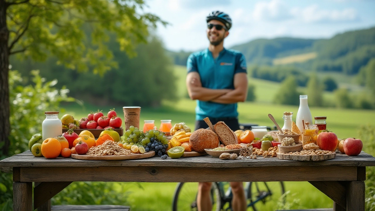 Jak pestrá strava ovlivňuje cyklistickou výkonnost